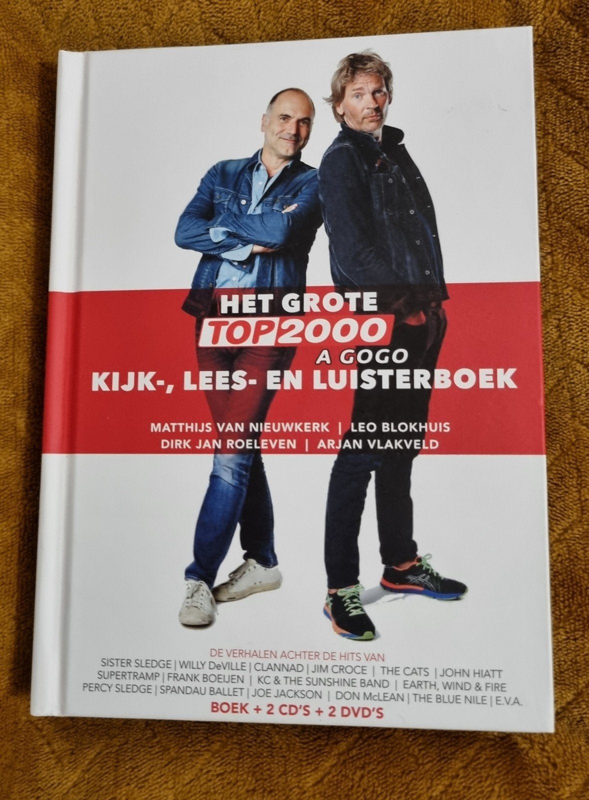 Het Grote Top 2000 Kijk-, Lees- en Luisterboek, Ophalen, Zo goed als nieuw, Algemeen, Matthijs van Nieuwkerk, Leo Blokhuis.