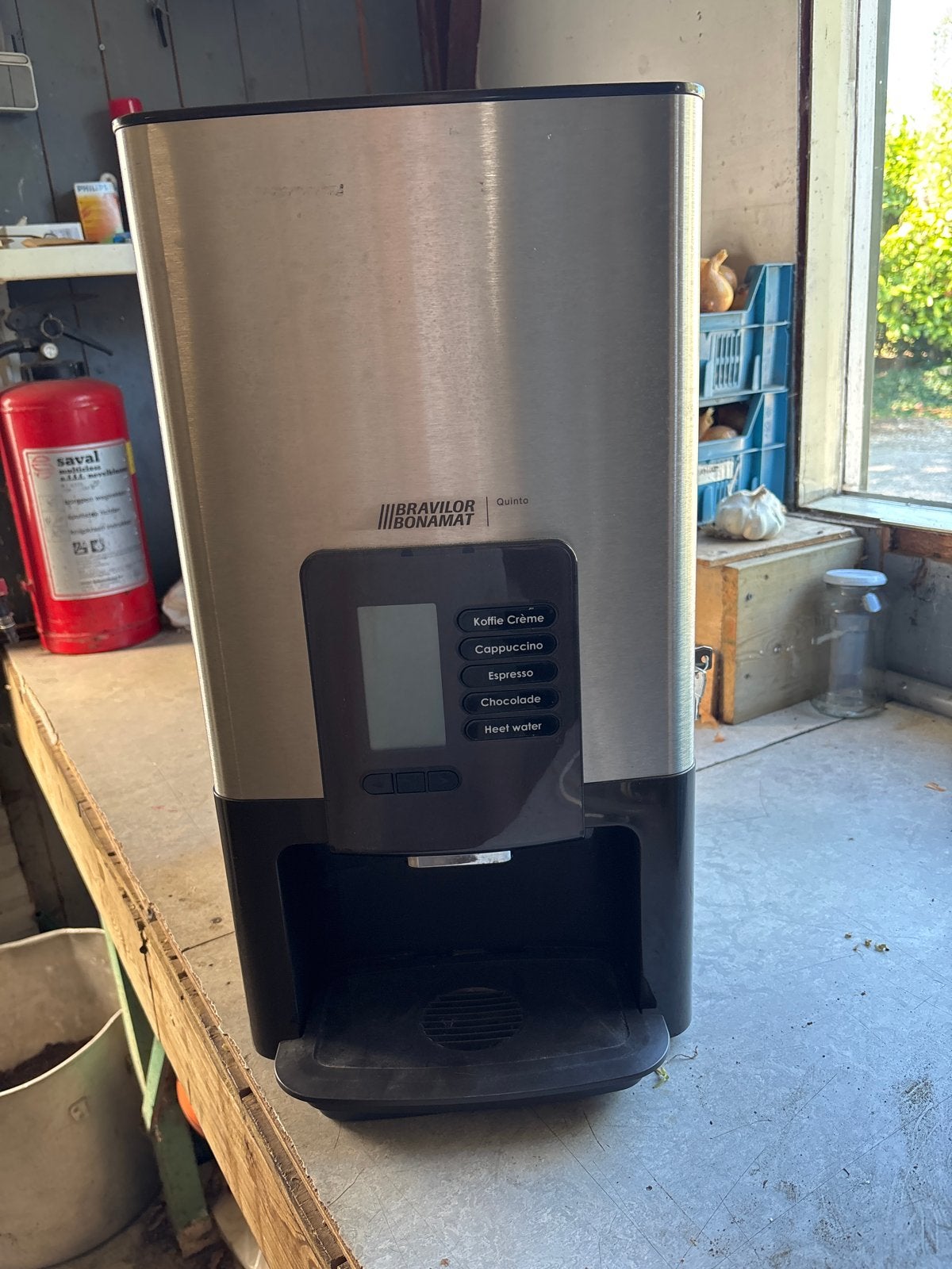 Bravilor Bonamat Quinto Koffiemachine - Gebruikt, Ophalen, Afneembaar waterreservoir, Gebruikt, 10 kopjes of meer