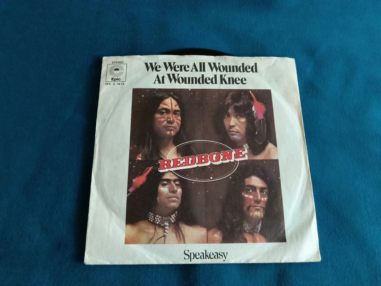 Redbone - We Were All Wounded At Wounded Knee, Gebruikt, 7 inch, Ophalen of Verzenden, Pop
