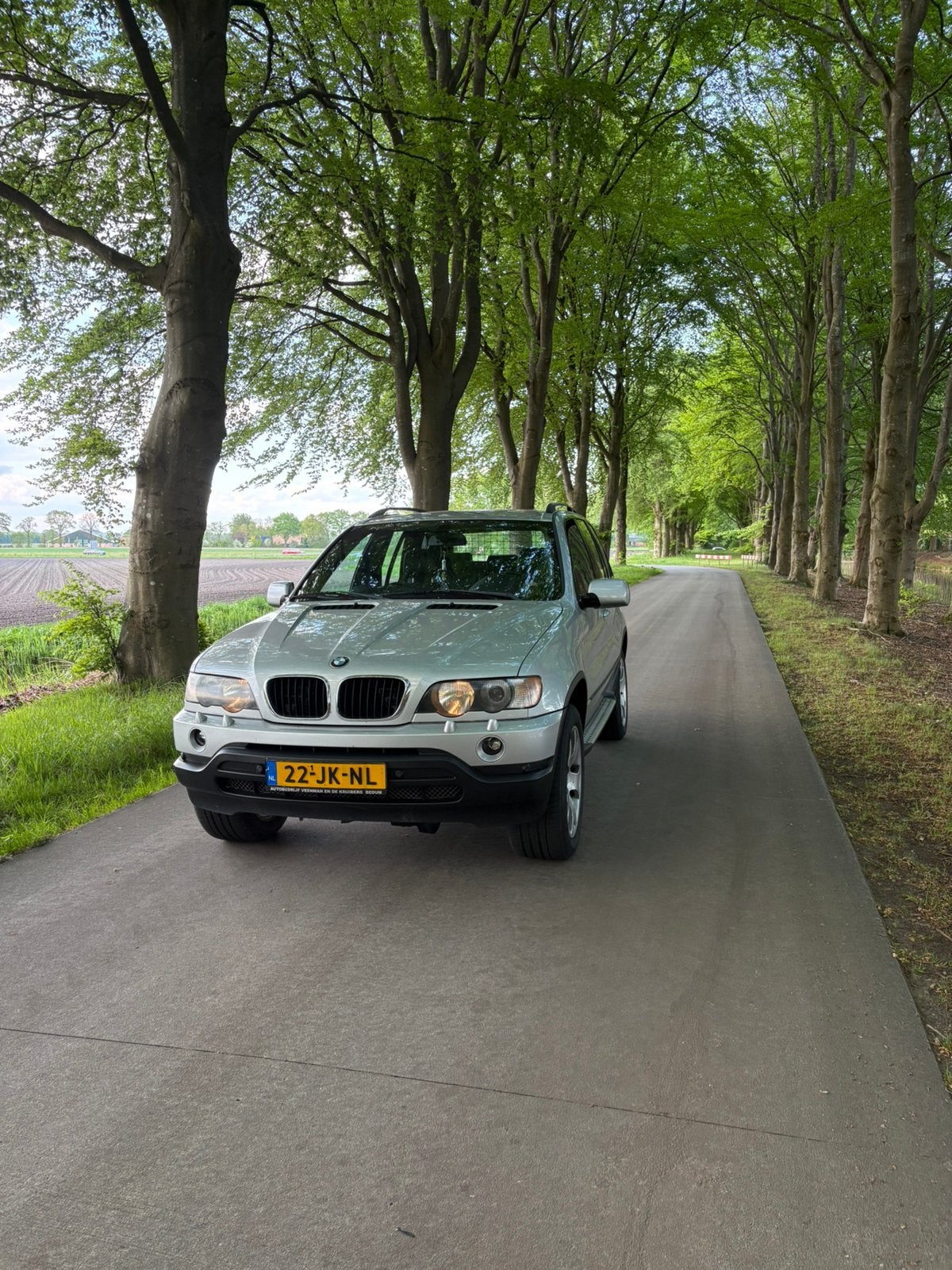 BMW X5 3.0 I AUT 2002 Grijs, Auto's, Automaat, X5, Vierwielaandrijving, Particulier