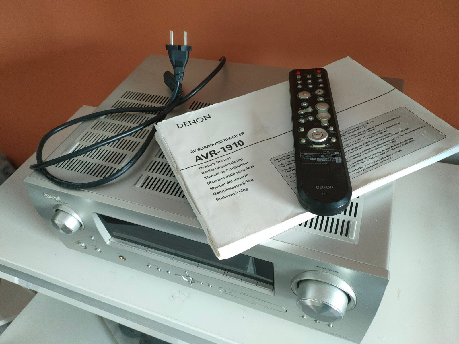 Denon AVR 1910 top AV 7.1 en  KEF HTS 2001 eitjes 5x, 7.1-systeem, Gebruikt, 70 watt of meer, Overige spelers