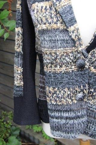 Vest zwart/ beige/ grijs Lulu-H mt L winter Vaste prijs OPR, Zwart, Maat 42/44 (L), Ophalen of Verzenden, Zo goed als nieuw
