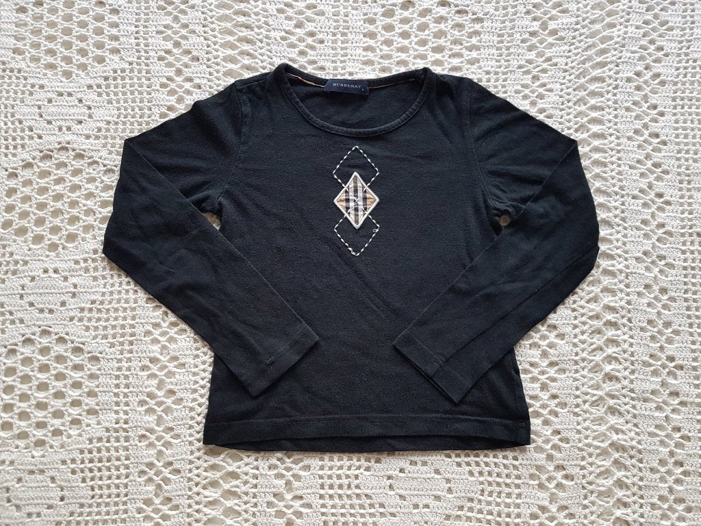 Burberry longsleeve donkerblauw 116, Kinderen en Baby's, Verzenden, Zo goed als nieuw, Jongen of Meisje, Overige typen