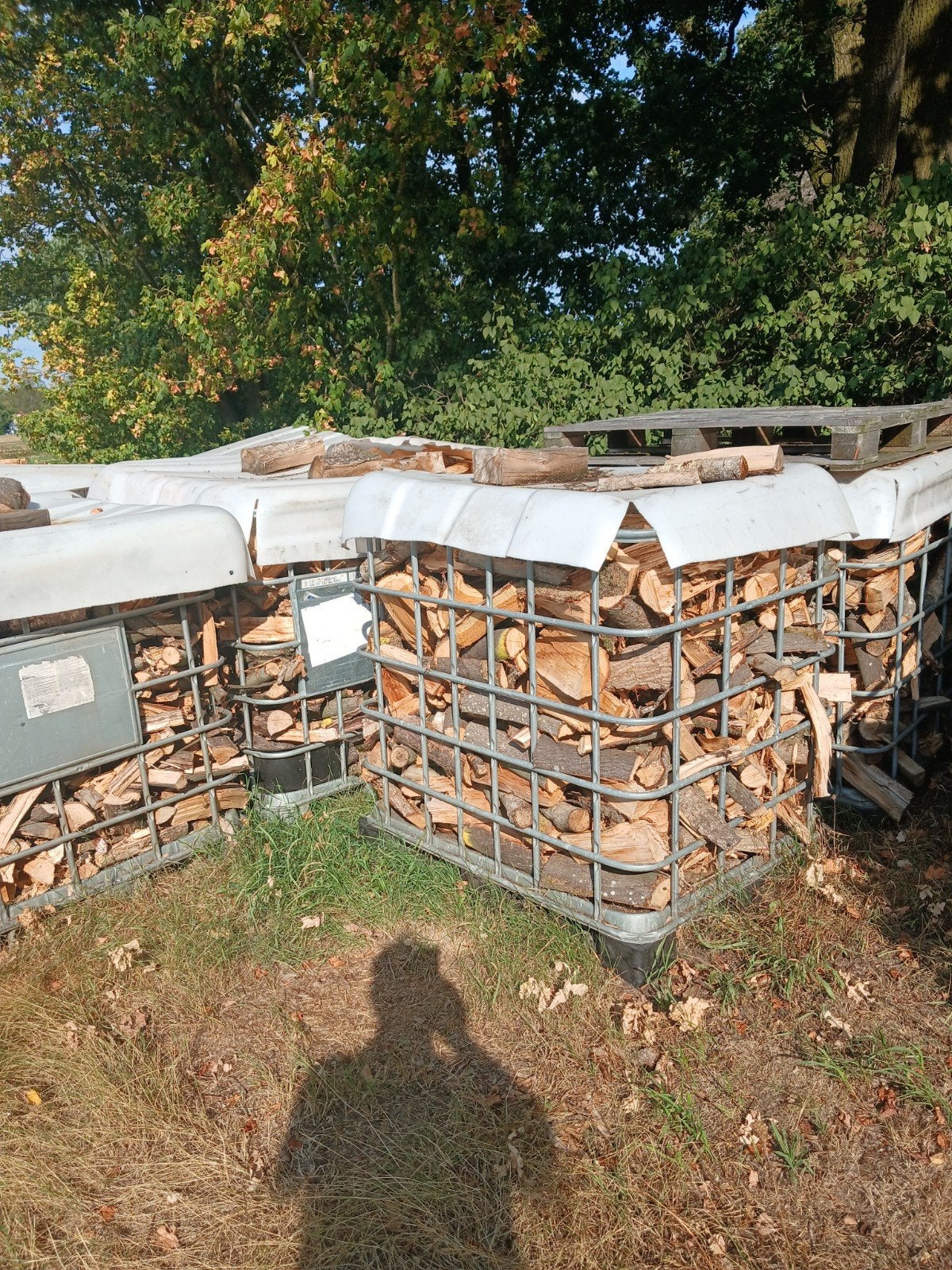 haard hout, Ophalen, Bakstenen