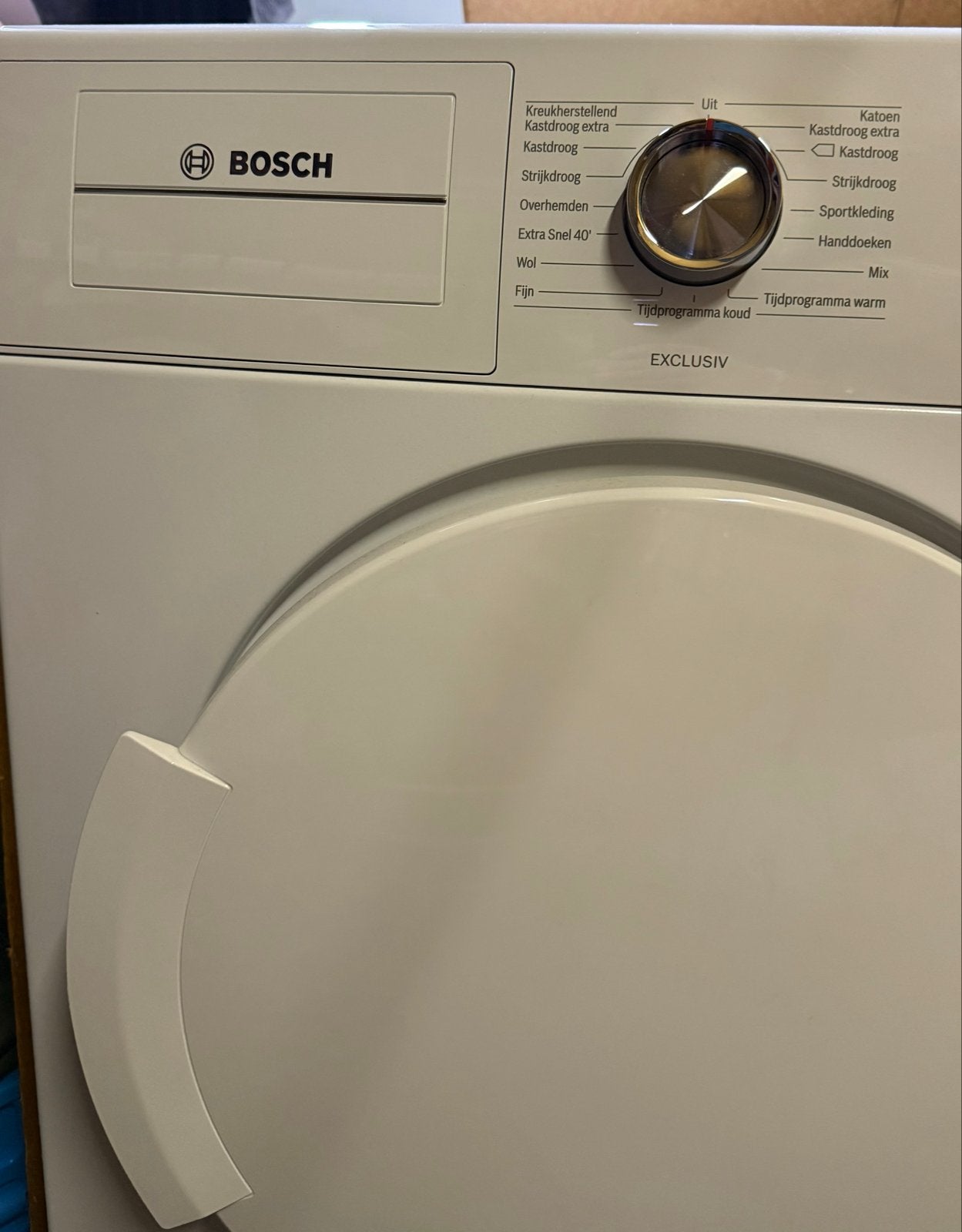 Bosch Serie | 4 Exclusiv afvoerdroger WTA73901NL, Ophalen, 6 tot 8 kg, Luchtafvoer, Zo goed als nieuw