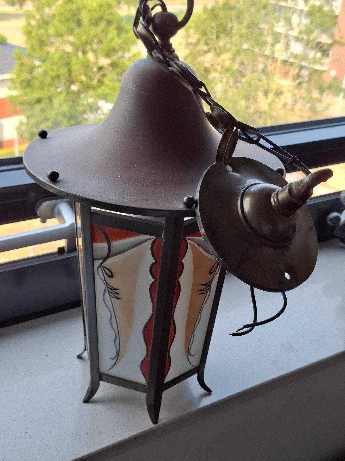 Art Deco lamp Atelier de Nieuwe Honselaar ca. 1930, Ophalen