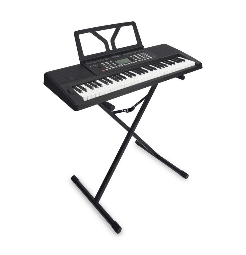 Mooie fazley keyboard incl standaard, en nieuwe opberg tas, 61 toetsen, Zo goed als nieuw, Met standaard, Ophalen