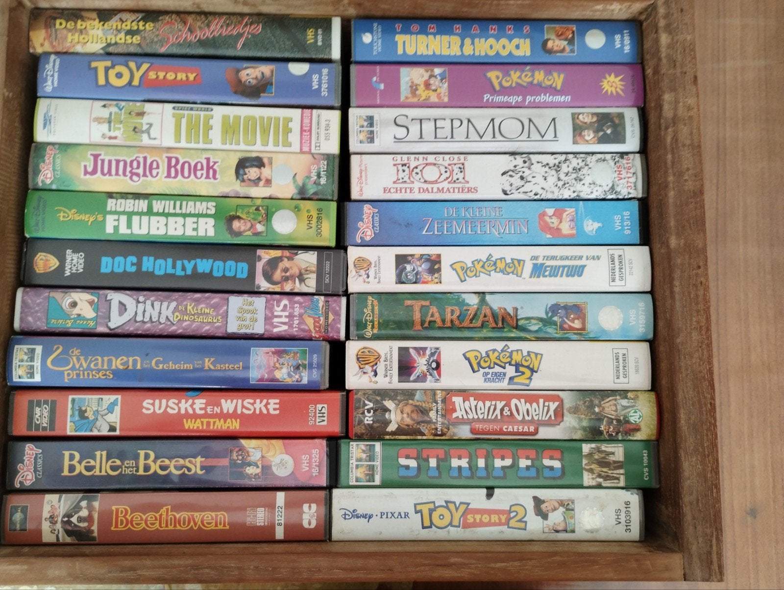 Grote collectie VHS-banden: Disney, Klassiekers, Gebruikt, Alle leeftijden, Kinderfilm, Ophalen of Verzenden