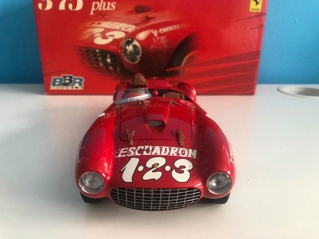 FERRARI 375 1954 CARRERA PANAMERICANA #19 1:18 BBR, Ophalen of Verzenden, Zo goed als nieuw, Auto, Overige merken