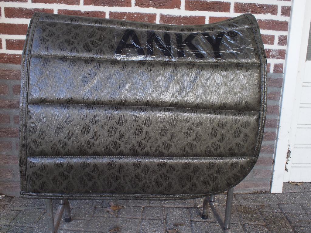 Anky Dressage saddlepad Donkergroen Slangenprint Full, Full (L), Dressuurdekje, Nieuw, Ophalen of Verzenden