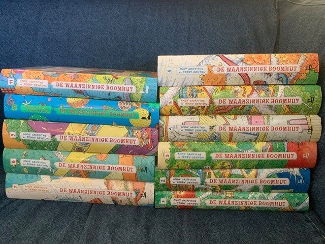De waanzinnige boomhut serie deel 1 t/m 11 zo goed als nieuw, Boeken, Andy Griffiths en Terry Denton, Ophalen of Verzenden, Zo goed als nieuw