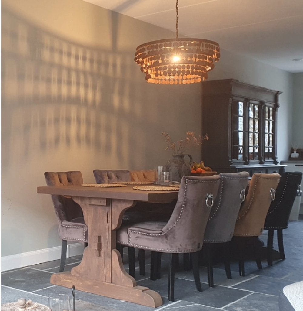 Landelijke EETTAFEL ~ sober,oud ~ kloostertafel Huisje Sfeer, 150 tot 200 cm, Rechthoekig, 50 tot 100 cm, Ophalen of Verzenden