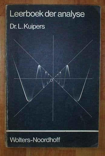 dr. L. Kuiper - Leerboek der analyse, Dr. L. Kuiper, Zo goed als nieuw, Beta, HBO