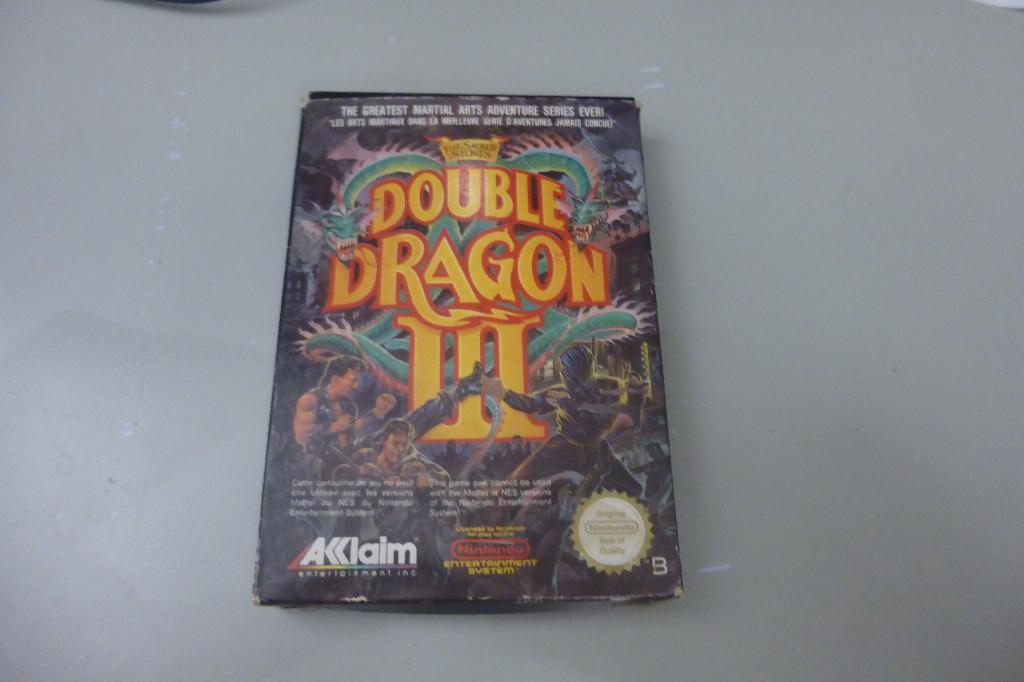 Double Dragon III CIB PAL B, Ophalen, Vechten, 1 speler, Zo goed als nieuw