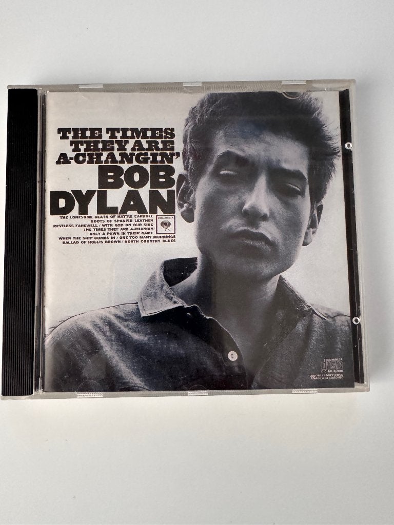 Bob Dylan - The Times They Are a-changin' CD, Cd's en Dvd's, Ophalen of Verzenden, Zo goed als nieuw, Poprock