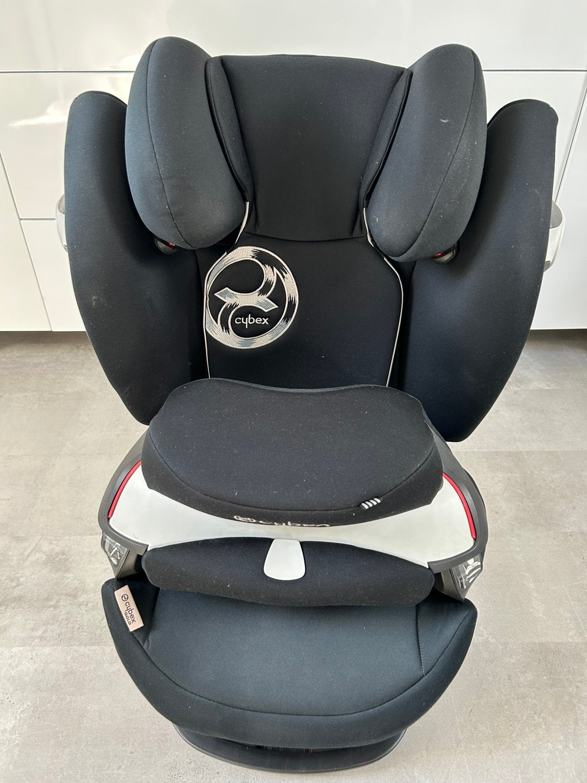 Cybex Pallas M-fix gold. Zwart isofix groep1/2/3, Zijbescherming, Zo goed als nieuw, 9 t/m 36 kg, Isofix