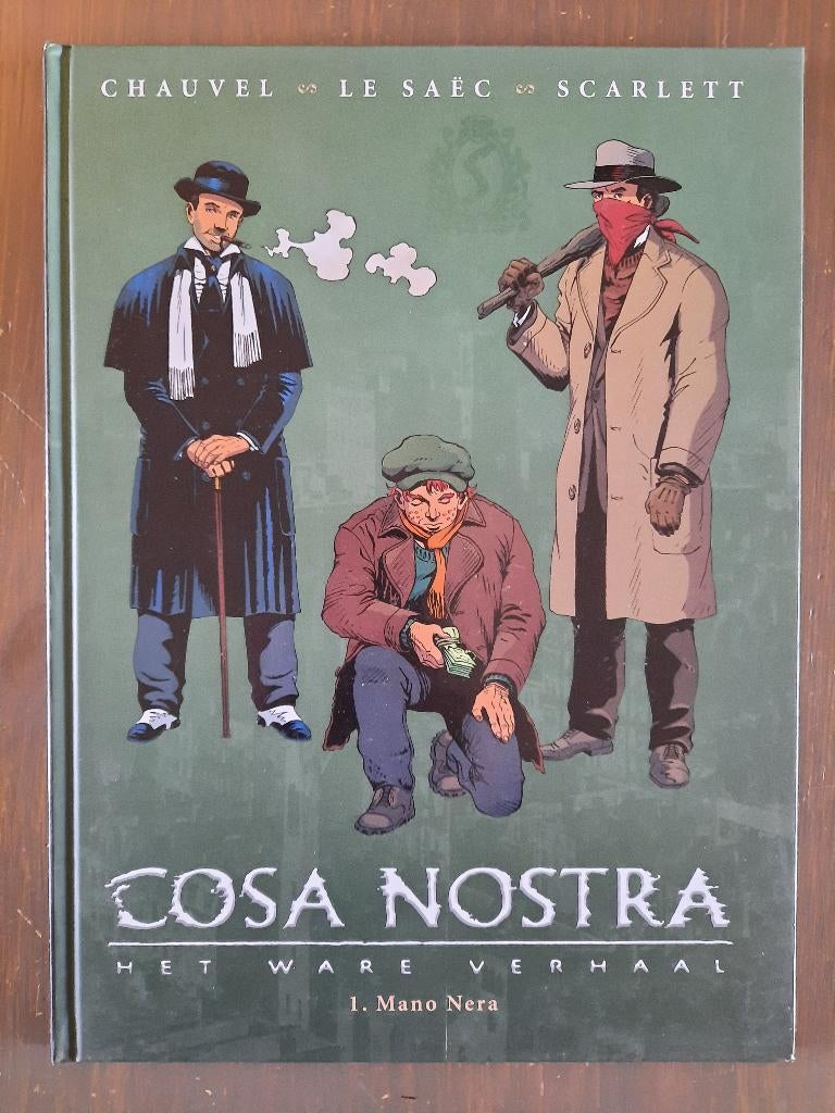 Cosa Nostra HC 3.50 euro, Eén stripboek, Ophalen of Verzenden, Zo goed als nieuw