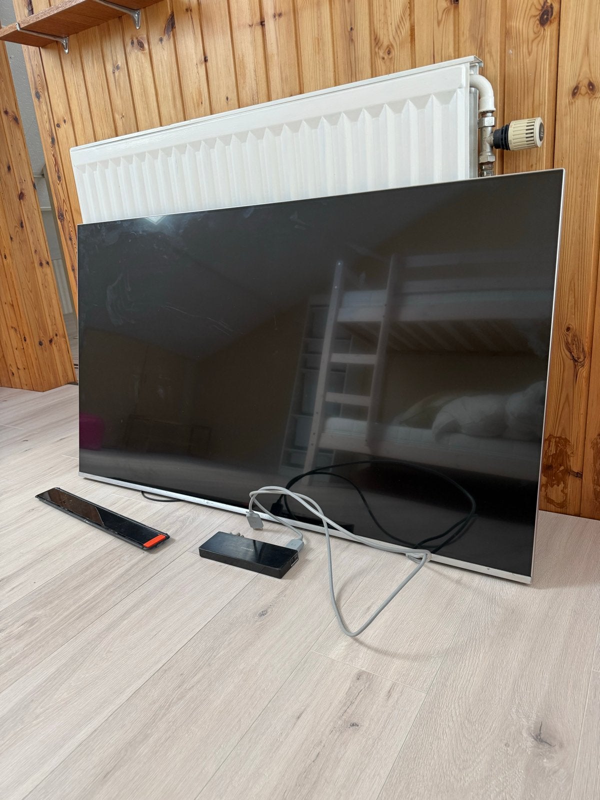 55” samsung met one connect box, inclusief vogels beigel, Ophalen, Gebruikt, 100 cm of meer, Samsung