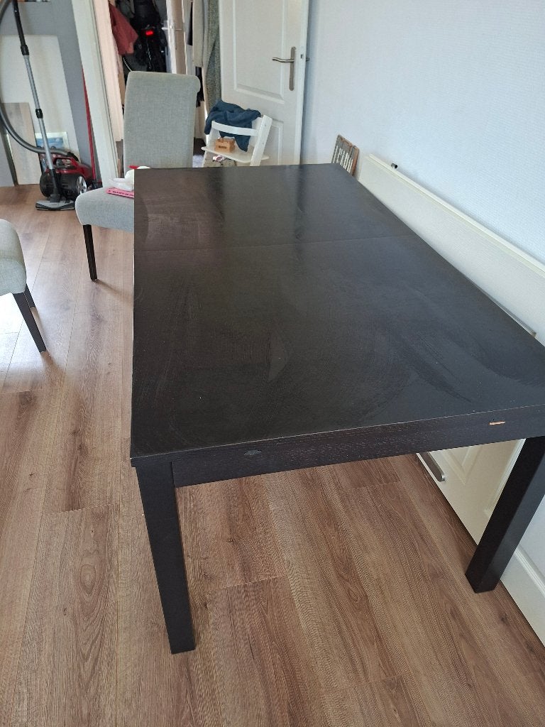 Ikea tafel, Huis en Inrichting, Tafels | Eettafels, Ophalen, Gebruikt, 50 tot 100 cm, Bruin