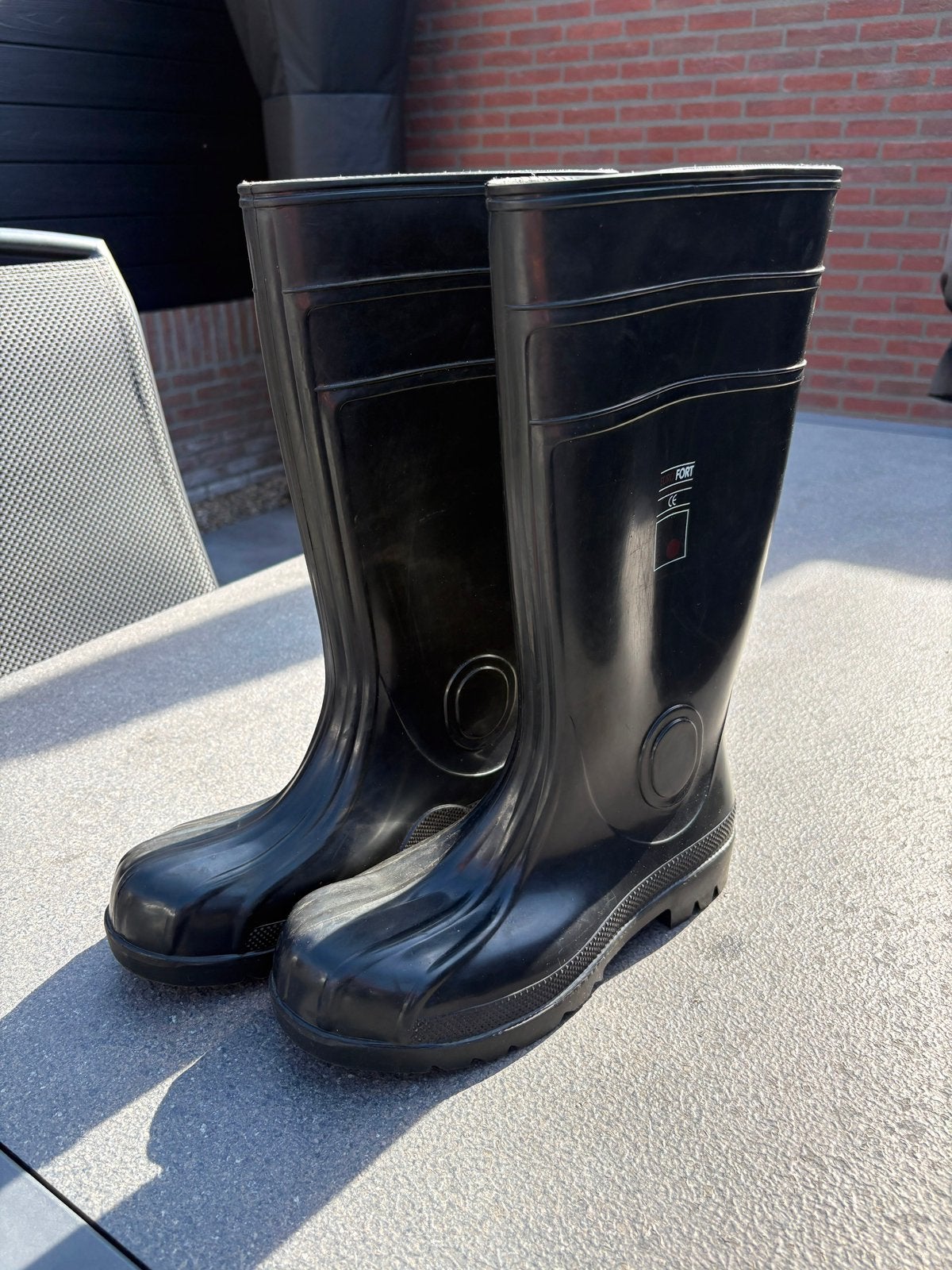 Nieuw Eurofort waterdichte werklaarzen, Zwart, Nieuw, Ophalen of Verzenden, Regenlaarzen
