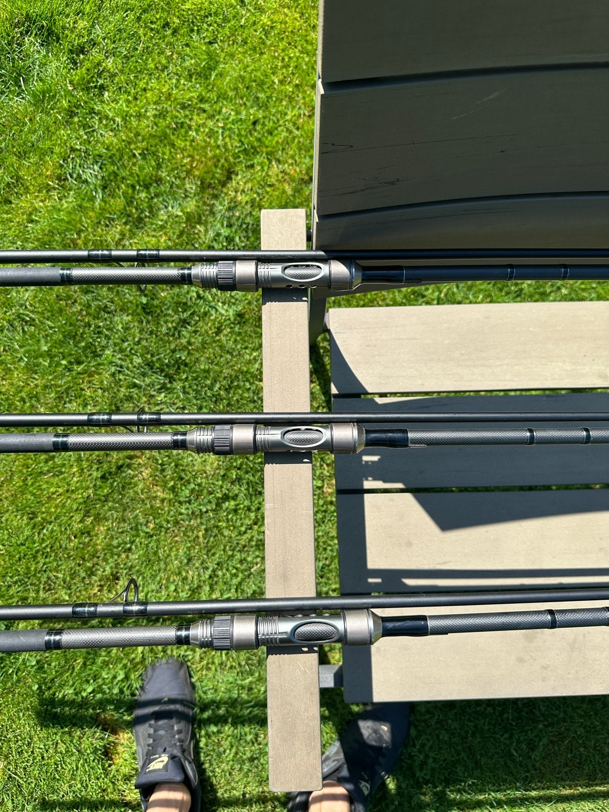J.C. TSI CARP Hengels 12FT 3.5lb - Zo goed als nieuw, Ophalen, Zo goed als nieuw, Werphengel