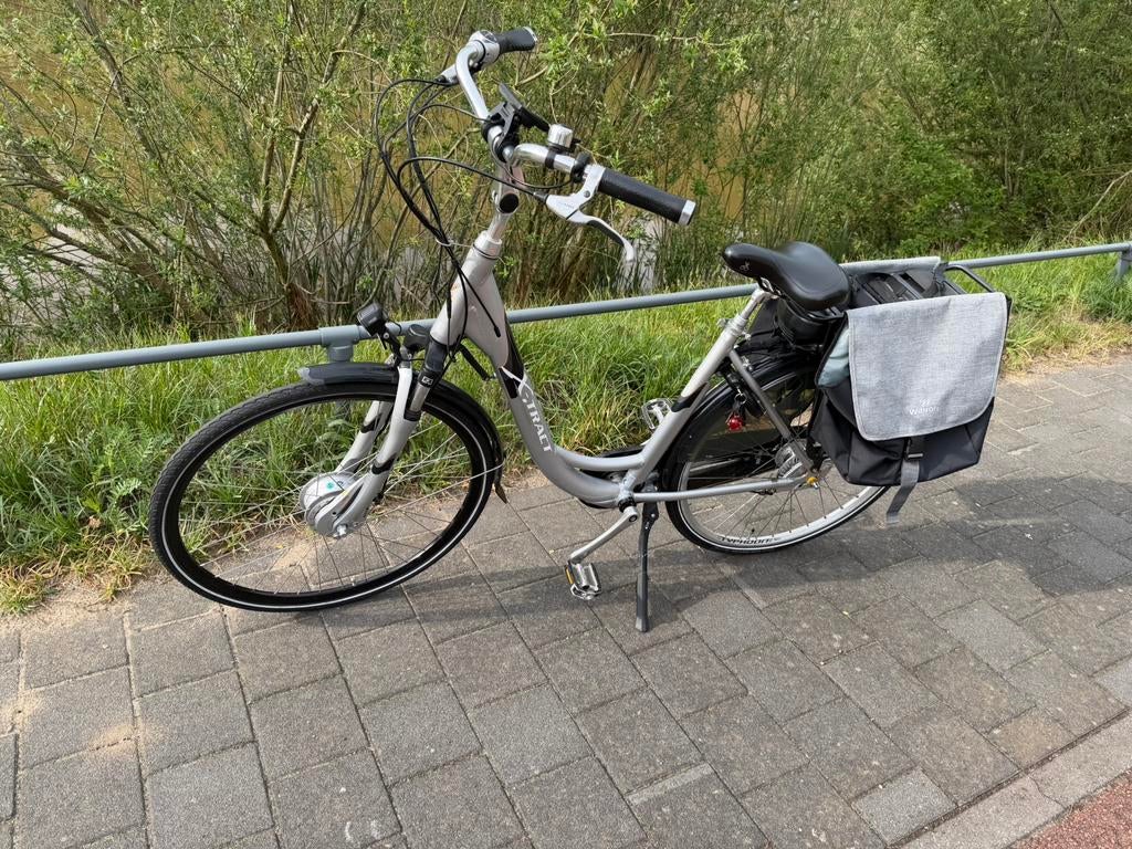 X-tract Elekttische Fiets,Frame53/56cm,Goed motor,goed accu, 53 tot 56 cm, Versnellingen, Zo goed als nieuw, Ophalen
