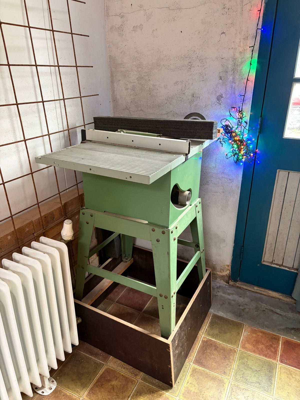 Zaagtafel, Doe-het-zelf en Verbouw, Gereedschap | Zaagmachines, Gebruikt, Cirkelzaag, Ophalen of Verzenden, 30 tot 70 mm