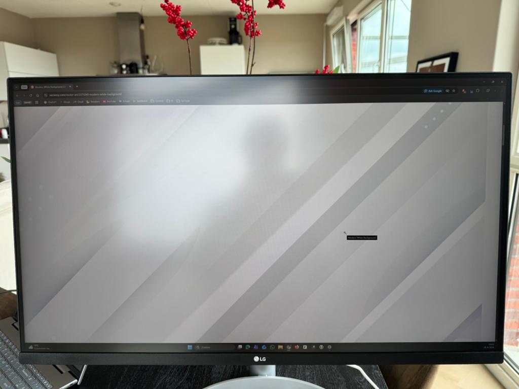 LG 32UP550-W 32" 4K UHD IPS Monitor | USB-C | HDR | Wit, Computers en Software, Monitoren, Ophalen, In hoogte verstelbaar, IPS