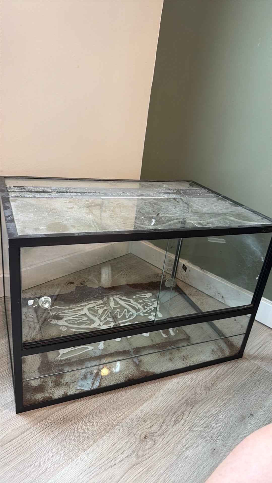Terrarium, Dieren en Toebehoren, Ophalen, Gebruikt, Terrarium of Paludarium