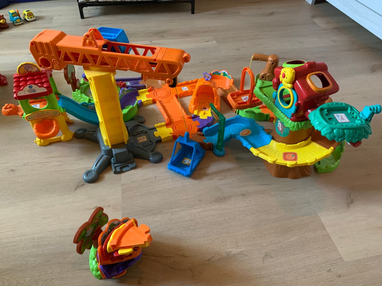 Zoef zoef dierentuin en voertuigen, Kinderen en Baby's, Speelgoed | Vtech, Ophalen, Zo goed als nieuw, 2 tot 4 jaar
