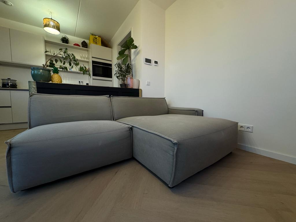 IKEA bank met twee losse delen, Ophalen, Gebruikt, Driepersoons, Stof