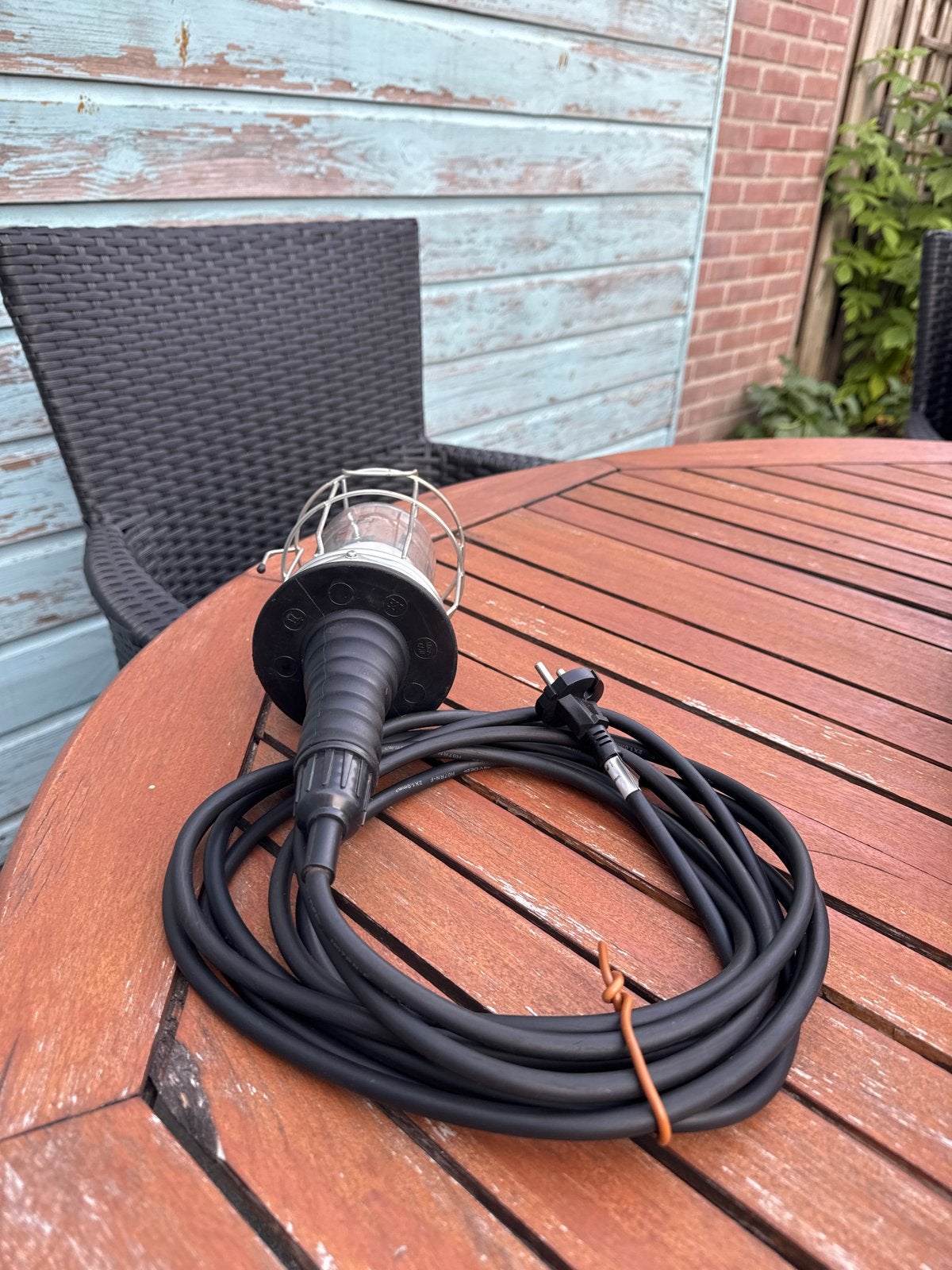 Bouwlamp met kabel, Ophalen, Zo goed als nieuw, Overige typen