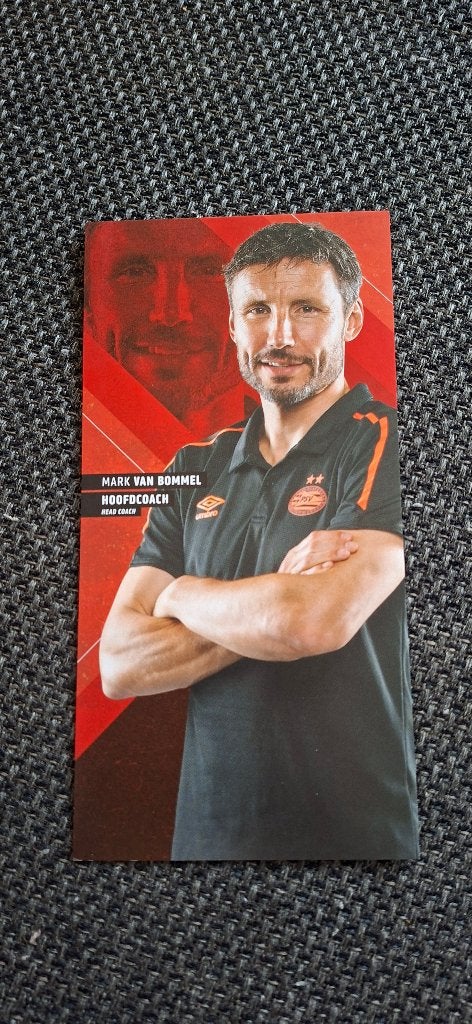 Spelerskaart; Mark van Bommel # PSV Eindhoven, Ophalen of Verzenden, Nieuw, PSV, Spelerskaart
