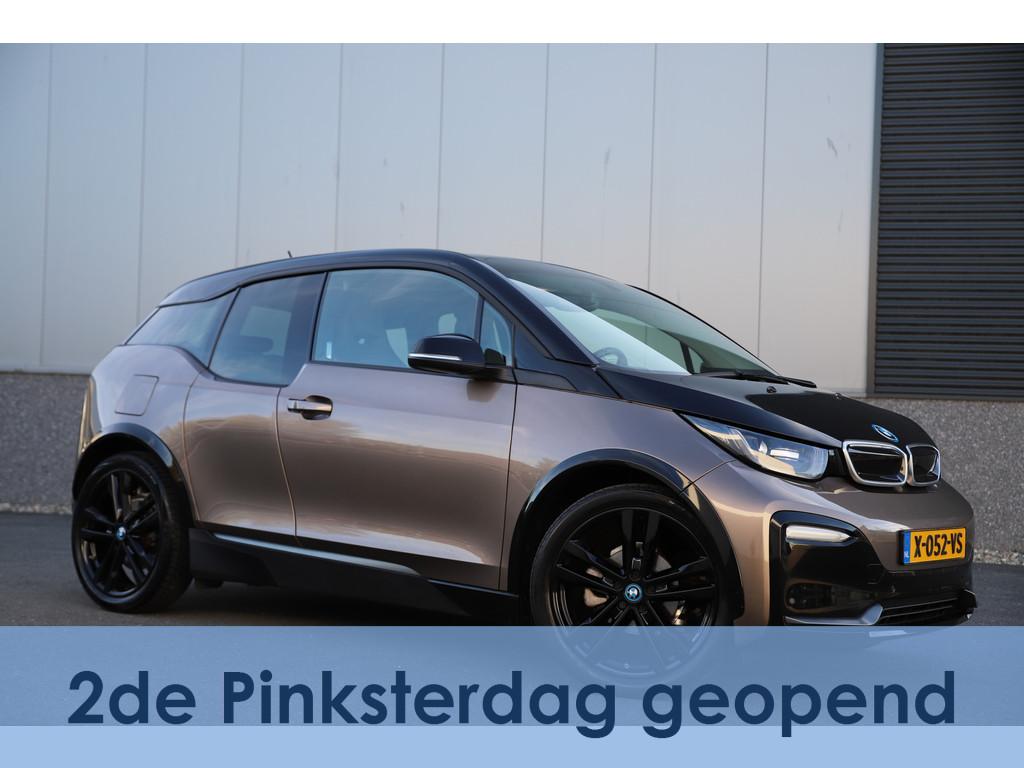 BMW i3 S 184pk Executive 42 kWh 120Ah /Leder/Carplay/W-pomp/, Automaat, Achterwielaandrijving, Bruin, 4 stoelen