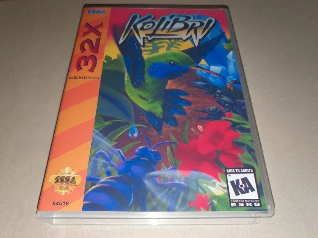 Kolibri Sega 32X Game Case, Spelcomputers en Games, Verzenden, 1 speler, Zo goed als nieuw, Vanaf 3 jaar