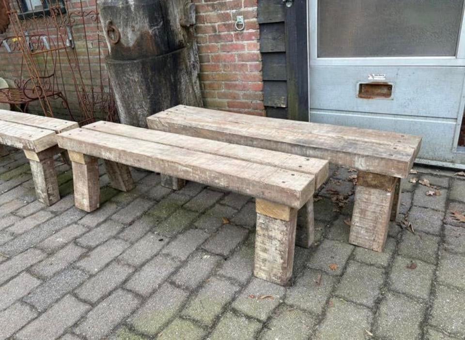 Zware degelijke tuinbank - OUTLET!!, Ophalen, Nieuw, Nvt, Nvt