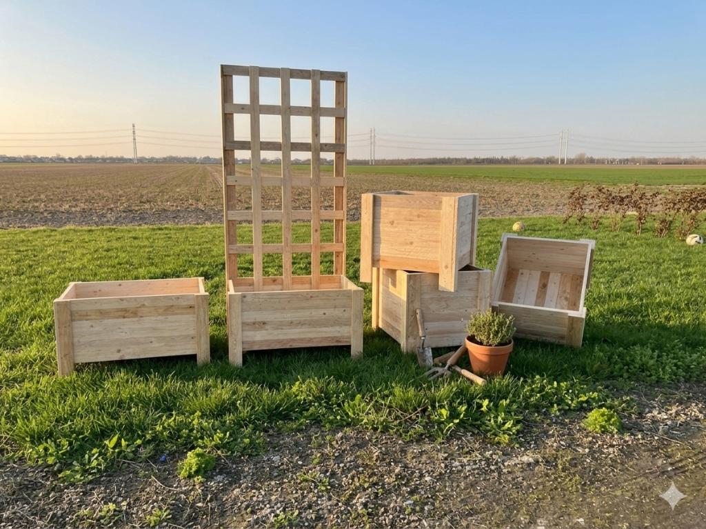 bloembakken op maat, Ophalen, Minder dan 30 cm, Vierkant, Nieuw