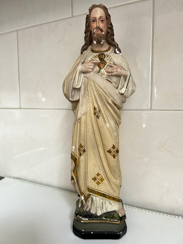 Heilig Hart Jezus beeld, Ophalen