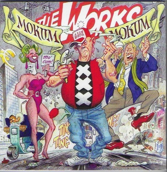 The Works Mokum, Mokum Endangered Species artw Peter Pontiac, Overige genres, 7 inch, Single, Ophalen of Verzenden