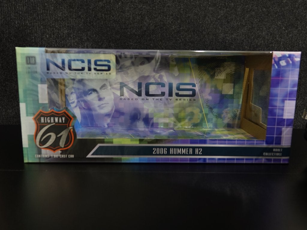 HighWay 61 1:18 Hummer H2 NCIS zwart, Overige merken, Auto, Onbekend, Nieuw
