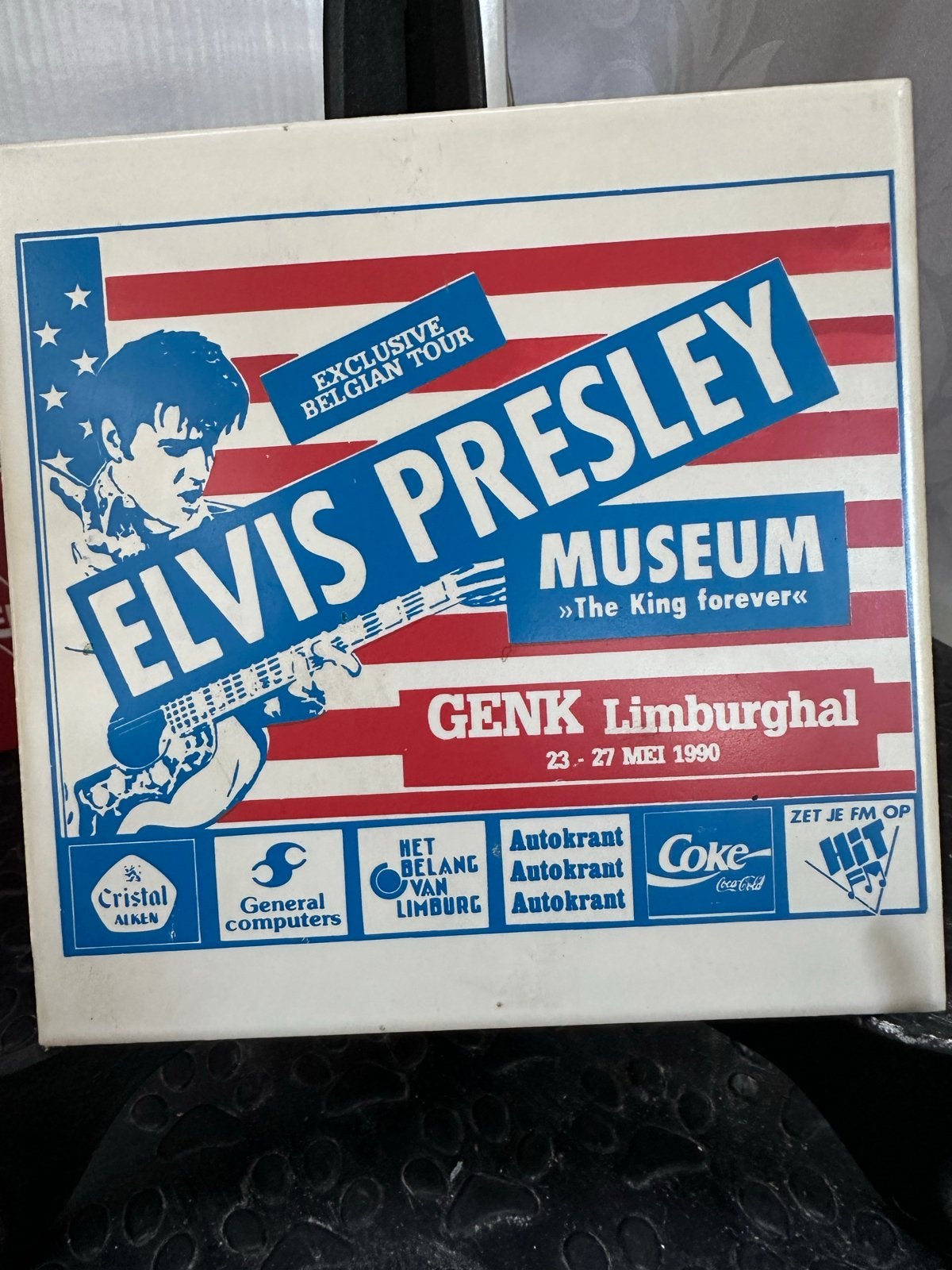 Elvis Presley Museum Genk 1990 - Exclusieve Belgische Tour, Ophalen of Verzenden, Gebruikt, Overige typen