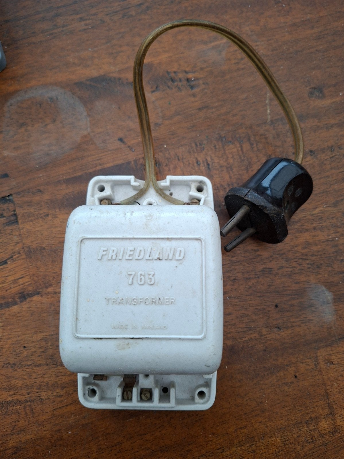 Friedland 763 Transformer - Vintage Trafo Made in England, Ophalen of Verzenden, Gebruikt, 1:32 tot 1:50