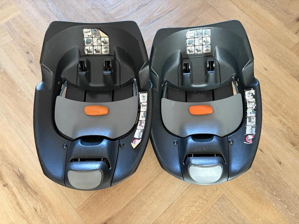 2x Cybex Base Q-Fix Isofix autostoel base, Gebruikt, Isofix, 0 t/m 13 kg, Ophalen