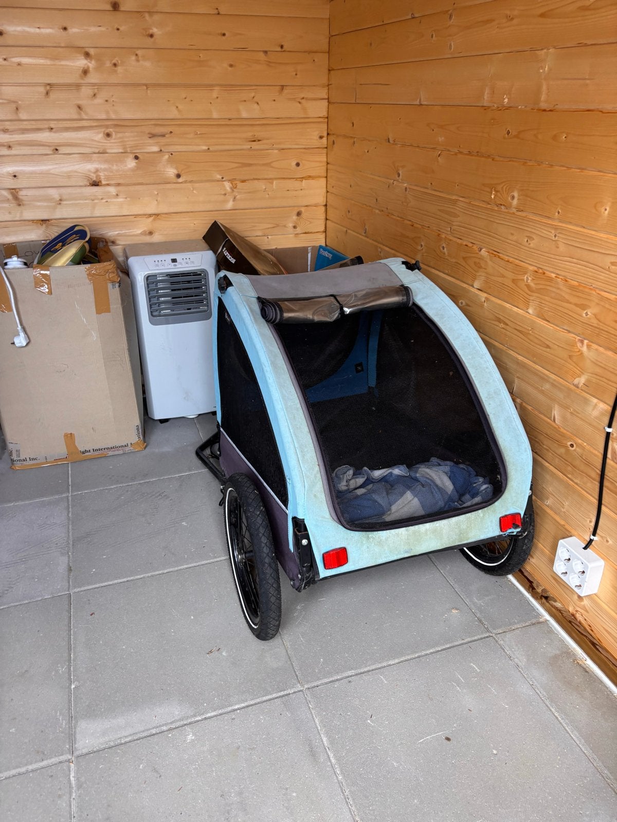 Klarfit Hondenfietskar - Gebruikt, Gebruikt, Opvouwbaar, 20 tot 40 kg, Ophalen of Verzenden