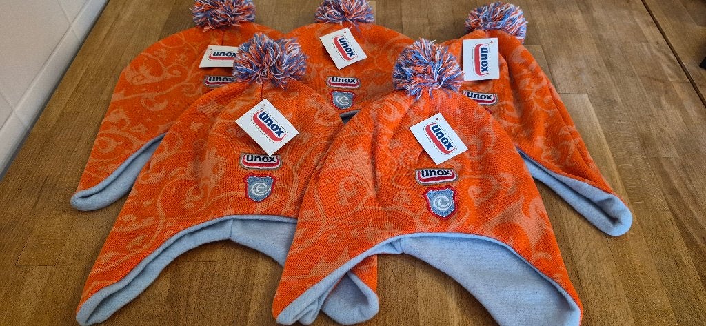5 unox efteling oranje mutsen, Ophalen of Verzenden, Nieuw