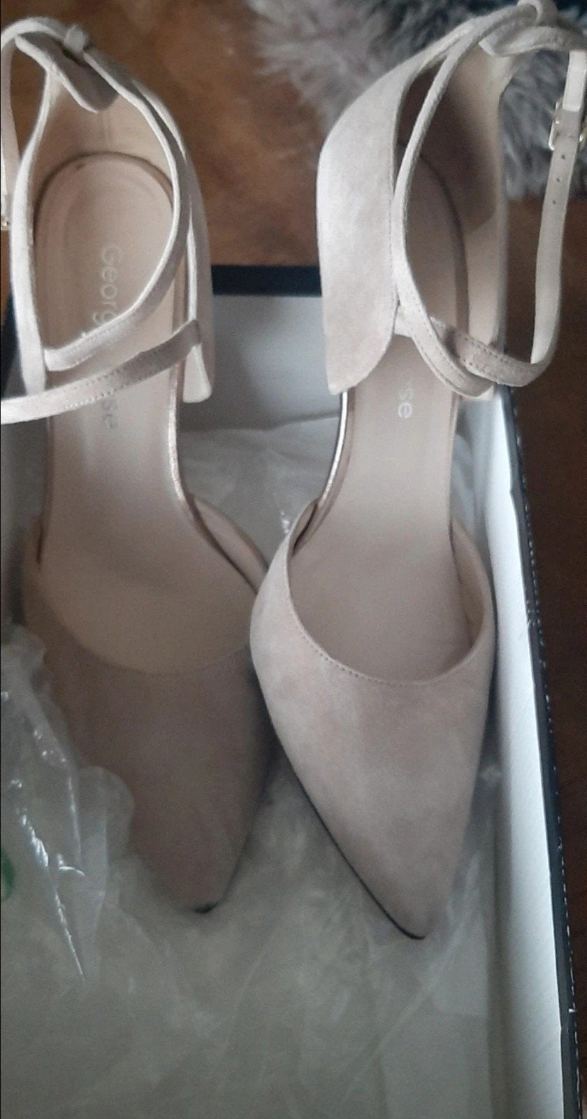 Pumps, Ophalen, Nieuw, Beige