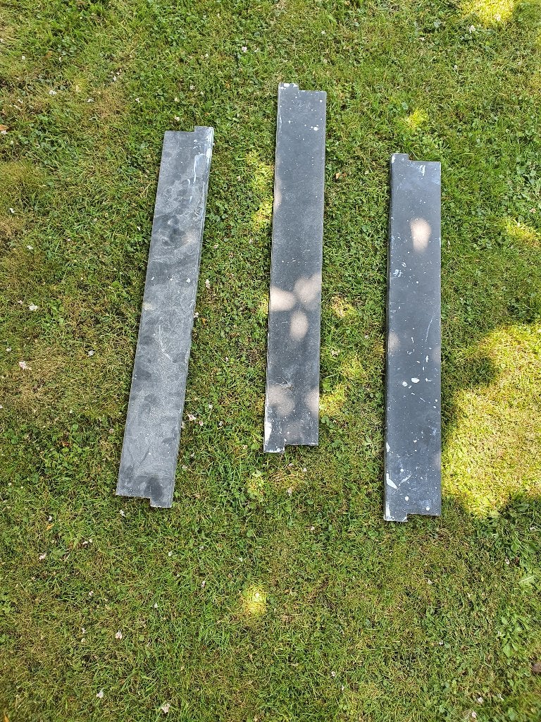 Granieten dorpels 3 x, Ophalen, Gebruikt, Hardsteen, Overige typen