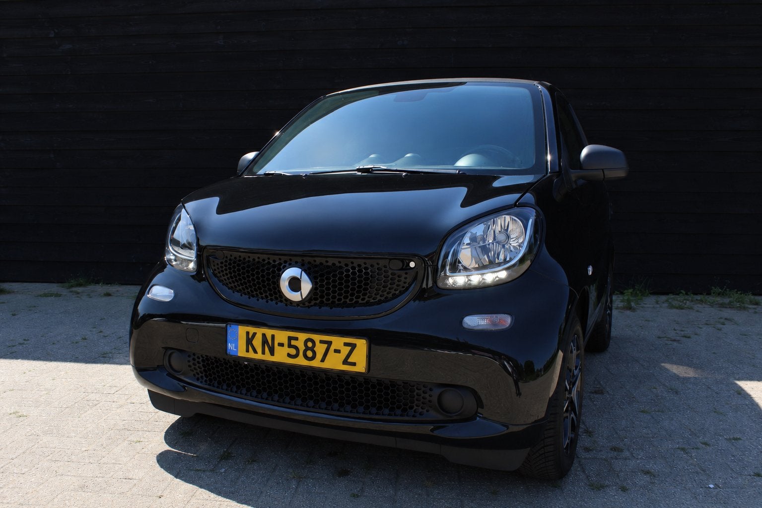 Smart ForTwo 1.0 Turbo Passion Automaat | 2016 |Navi| Cruise, Auto's, Smart, Automaat, 898 cc, 840 kg, Zwart