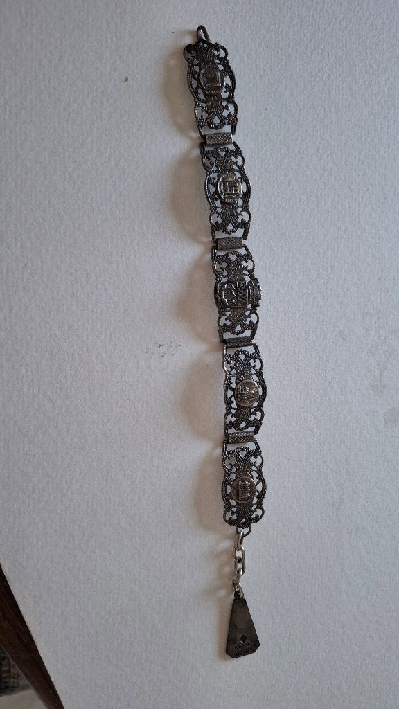 armband Parijs, Ophalen of Verzenden, Nieuw, Zilver, Overige materialen