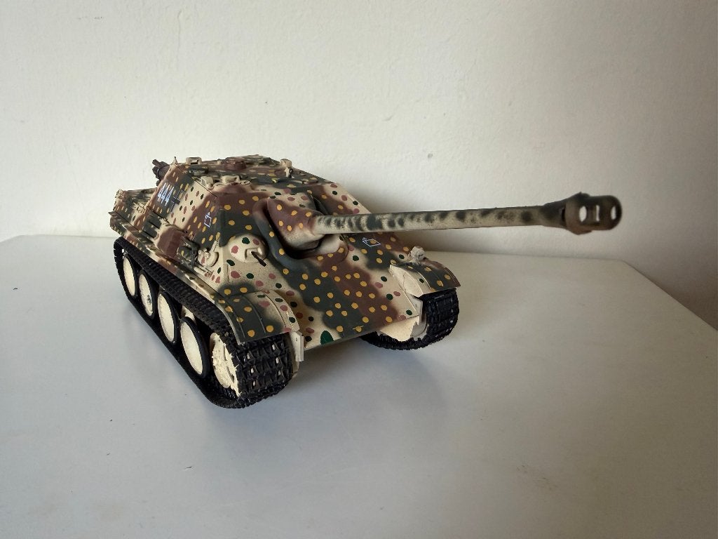 Jagdpanther Tank Model - Schaal 1:35 - Gebruikt, Gebruikt, Tank, Ophalen of Verzenden, 1:32 tot 1:50